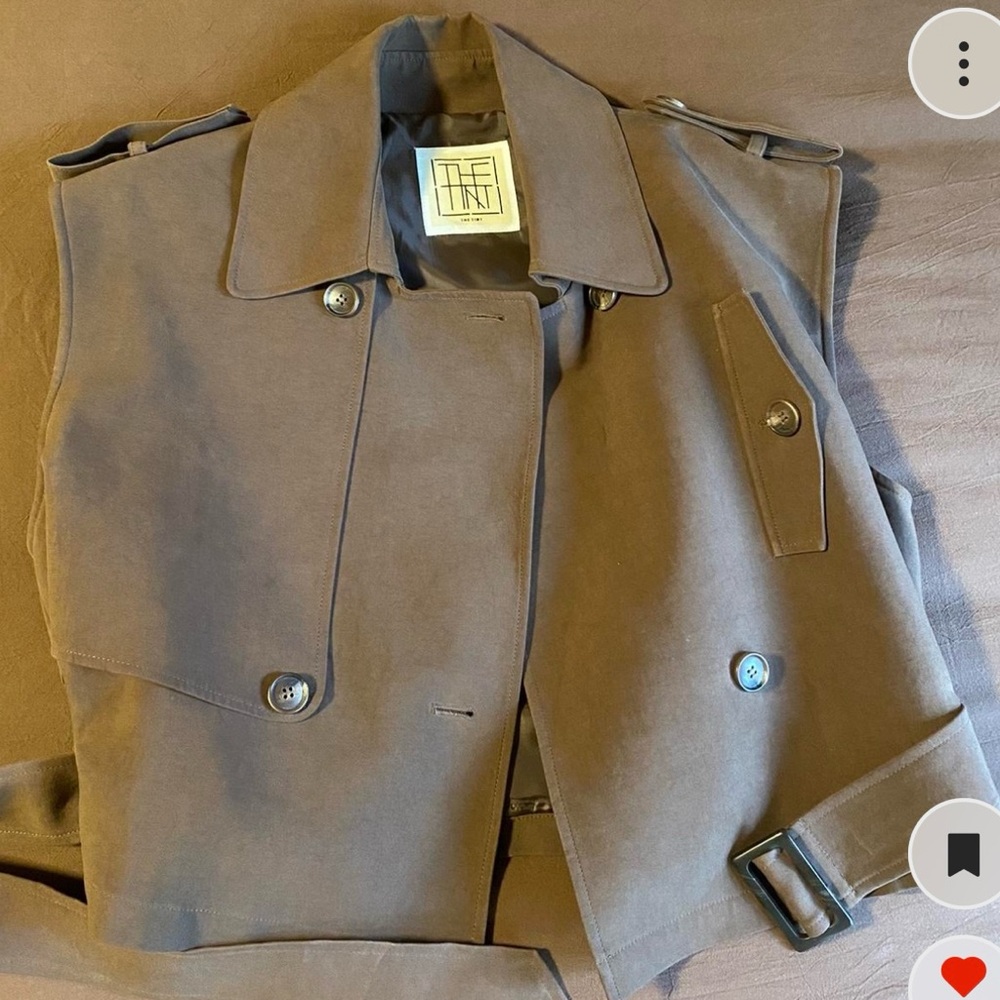 THE FRANKIE SHOP chocolate brown vest